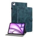 Knížkové pouzdro na tablet iPad Air 13 z roku 2024 z umělé kůže s měkkými TPU zády a sklopným stojánkem i držákem na tužku 2