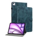 Knížkové pouzdro na tablet iPad Pro 11 z roku 2025 z umělé kůže s měkkými TPU zády a sklopným stojánkem i držákem na tužku 2