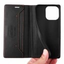 Knižné ochranné puzdro na Samsung Galaxy A56 s pozíciami na karty a RFID tienením Magnetické zapínanie Mäkké TPU lôžko Stojan na stôl 2