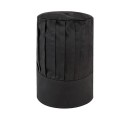 Kochmütze hoher Schnitt 29 cm Falten Baumwolle Polyester Arbeitskopfbedeckung für die Küche gastronomische Kleidung 3