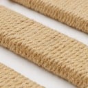 Kočičí prolézačka nástěnný žebřík a škrabadlo 100 cm sisalové lano béžová pro stěnu kočku a kotě domácí použití 2
