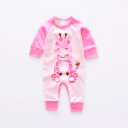 Kojeneckoverall - Giraffe - 2 stuks 1