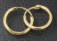 Kolczyki męskie w kształcie mini pierścionka J2161 3