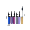 Kolorowa ręczna pompka do nadmuchiwania balonów 41x4,5 cm z teleskopową końcówką na wesela, przyjęcia urodzinowe i dekoracje 4