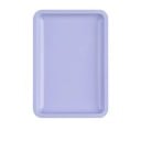 Kolorowy metalowy talerz 15x13 cm prostokątny pojemnik z nierdzewnej stali w różnych kolorach uniwersalne zastosowanie miska na drobiazgi 5