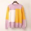 Kolorowy sweter damski A2966 7