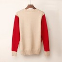 Kolorowy sweter damski A2966 1