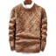 Kolorowy sweter męski F203 5