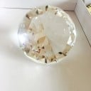 Kolorowy szklany ciężarek do papieru w kształcie diamentu 4 cm Dekoracyjny kryształowy ornament Prezent Ślubny Dekoracja świąteczna 6