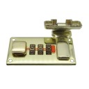 Kombinační levý zámek na 3místný kód 65 × 29 mm mechanický bezpečnostní zámek pro krabice a úložné boxy 2