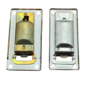 Kombinační levý zámek na 3místný kód 65 × 29 mm mechanický bezpečnostní zámek pro krabice a úložné boxy 4