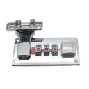 Kombinační pravý zámek na 3místný kód 65 × 29 mm mechanický bezpečnostní zámek pro krabice a úložné boxy 4