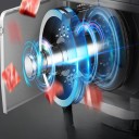 Komerční elektrická pásová pila na maso BS-250 1800 W řezná výška 250 mm max tloušťka 180 mm na kosti zmrzlé maso ryby i drůbež 2