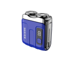 Kompakt elektrisk rese rakapparat med magnetblad, LED-display, USB-C-laddning, galvaniserad kropp för daglig rakning 10