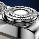 Kompakt elektrisk rese rakapparat med magnetblad, LED-display, USB-C-laddning, galvaniserad kropp för daglig rakning 5