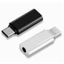 Kompakt USB-C til 3,5 mm jack adapter uden kabel til tilslutning af kablede hovedtelefoner til telefon eller tablet Direkte tilslutning 6