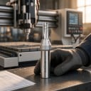 Kompaktná drážkovacia fréza 8 x 20 mm Stopka 1/2 palca 12,7 mm Trojbritá TCT z tvrdokovu Rovná CNC fréza Strieborná Drevo a drevotrieska 2