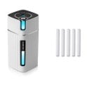 Kompaktný USB aroma difuzér s podsvietením na prevonanie miestnosti Nádržka 300 ml Prevádzka až 10 hodín Výkon 3 W Rozmer 7 x 7 x 15,7 11
