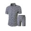 Komplet mody męskiej - Koszula i spodenki J3370 14