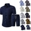 Komplet mody męskiej - Koszula i spodenki J3370 1