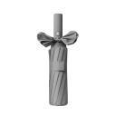 Κομψή μαύρη ομπρέλα 105 εκ ανθεκτική στον άνεμο Αδιάβροχη ομπρέλα με προστασία UV UPF50+ 48 ράβδοι από γυαλί σχεδιαστικό κομμάτι με διπλό κορμό 3