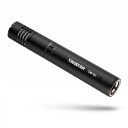 Kondensatormikrofon 14,5 x 2,2 cm membran kardioid med XLR-kontakt, fuktbeständig, svart för studionspelning 8