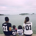Konge, dronning og prins familie t-shirts 2