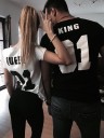 Konge, dronning og prins familie t-shirts 4