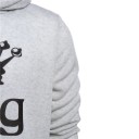 KONGE OG DRONNING - Sweatshirts til par - Lysegrå 5