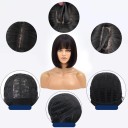 Κοντή περούκα με φράντζα 1