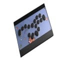 Kontroler arkadowy bez drążka 299,8 × 199,8 × 13,5 mm Haute42 C16-S Magnetyczny Hitbox RGB USB-C Do PC PS4 PS5 Switch Steam Android Turbomód 5