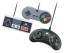 Kontrolery do gier w stylu USB SNES, NES i SEGA - 3 szt 1