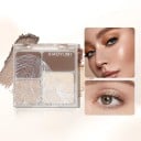Kontúrovacia paletka Bronzer a rozjasňovač Kozmetická sada na kontúrovanie tváre Zvýraznenie lícnych kostí a modelácia pleti 3