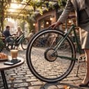 Konverteringskit för elcykel Bakhjulsmotor i navet MXUS XF15R 48 V 500 W Cykel 26" Bromssensor Friläge 6–9 växlar LCD-display Svart 3