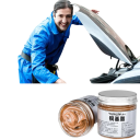 Koperen pasta tegen vastlopen 100 g Hoge temperatuur smeermiddel voor schroefdraad, schroeven, naven, tandwielen Bescherming tegen beschadiging 5