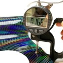 Koplampfolie 30x100 cm met honingraatpatroon Regenboogeffect Lichtzwart Donkerzwart Transparant 5