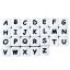 Koraliki silikonowe alfabet 10 szt 29