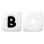 Koraliki silikonowe alfabet 10 szt 5