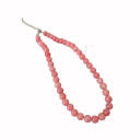 Korálkový náhrdelník z velkých kuliček 8 mm, pravidelně navlečené korálky, výrazný minimalistický šperk s elegantním vzhledem 2