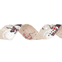 Κορδέλα με χριστουγεννιάτικο μοτίβο 2 μ 1