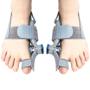 Korektor af hallux valgus og fodskinner 180° Drejbar tåskiller Retter vristens vinkel Unisex 4