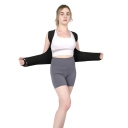 Korettore della postura per donne e uomini Ortesi regolabile per schiena e spalle Strumento per raddrizzare la schiena Cintura comoda contro la curvatura Correzione posturale 2