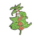 Koristeellinen rintaneula kahviaiheella 21