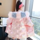 Κοριτσίστικη χειμερινή μπουφάν L1988 2