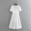 Koronkowa biała sukienka 2