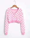 Kort button-down tröja för kvinnor A2953 4