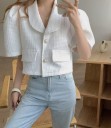 Kort dameblazer P1803 3