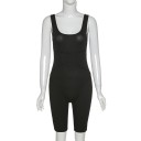 Kort fitness jumpsuit för kvinnor 2