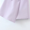 Kort jakke og shorts til kvinder 7
