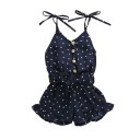 Kort jumpsuit med hjerter til piger 4